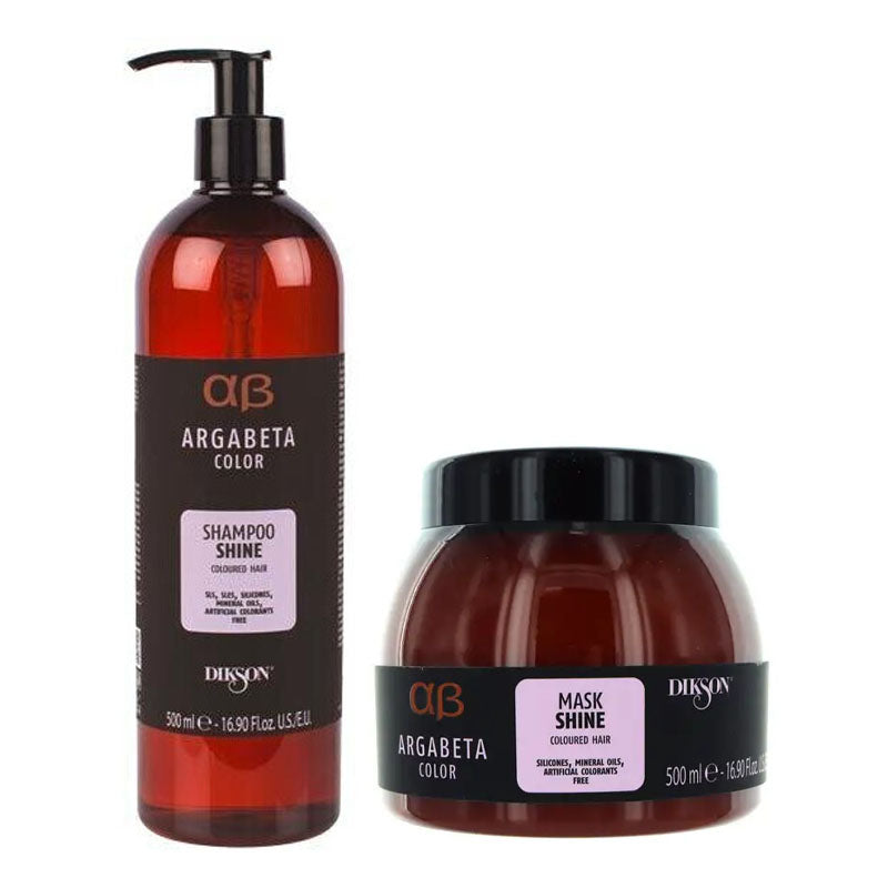 DIKSON Kit Argabeta Shine Color Shampoo 500ml + Mask 500ml