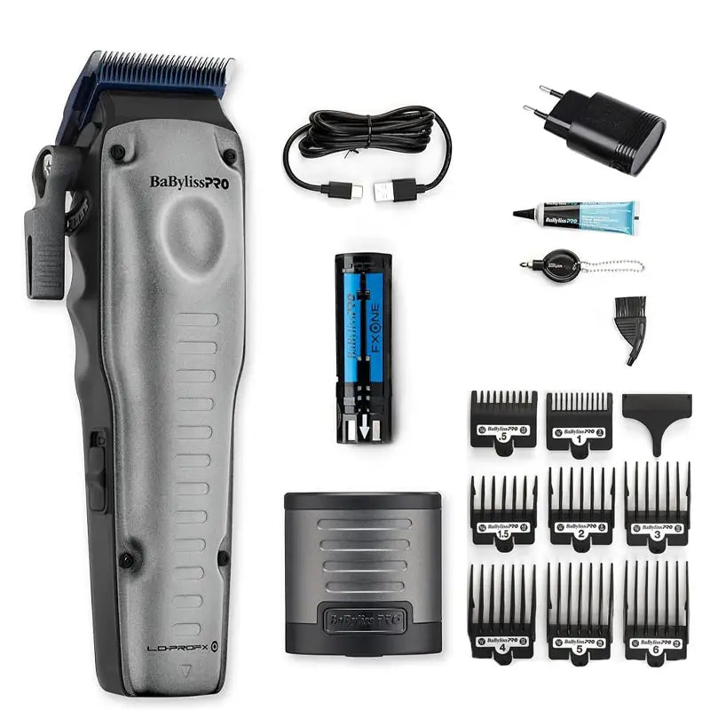 BABYLISS Pro Professional Clipper Lo-Pro FXONE Grey FX829e