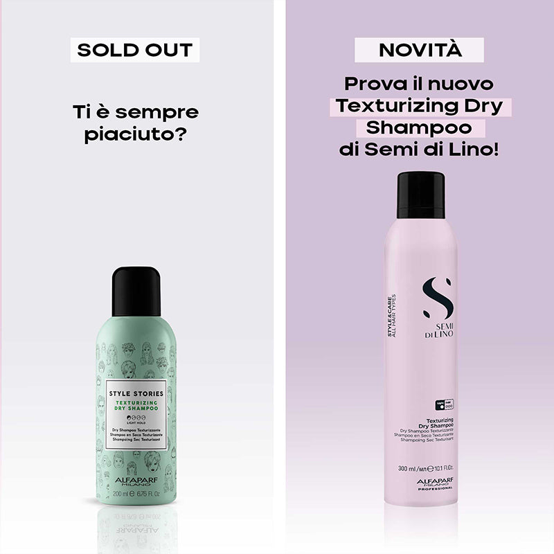 ALFAPARF MILANO Semi Di Lino Style & Care Texturizing Dry Shampoo 300ml