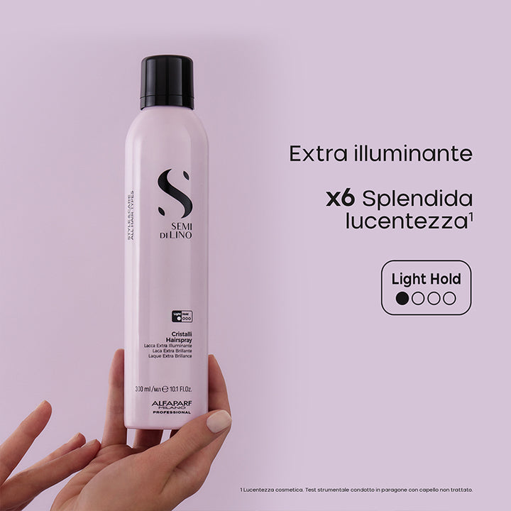 ALFAPARF MILANO Semi Di Lino Style & Care Cristalli Hairspray 300ml