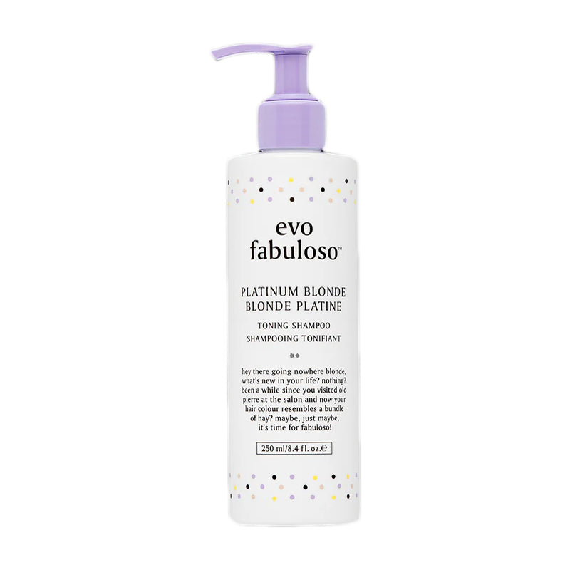 EVO Fabuloso Platinum Blonde Shampoo Tonalizzante 250ml