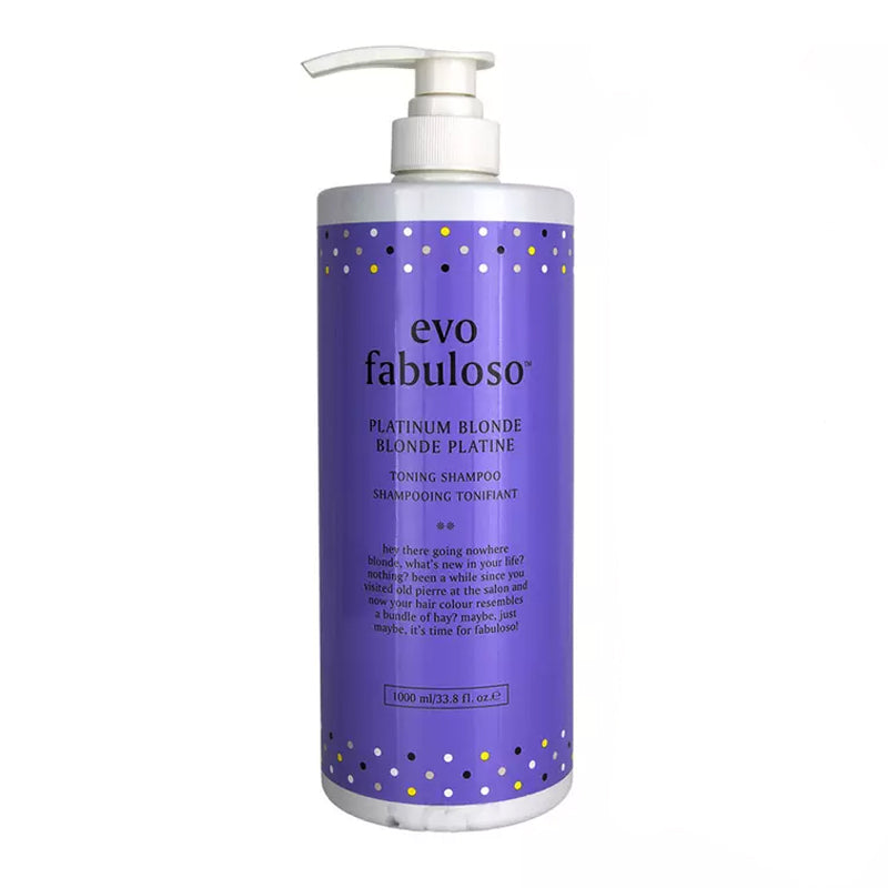 EVO Fabuloso Platinum Blonde Shampoo Tonalizzante 1000ml