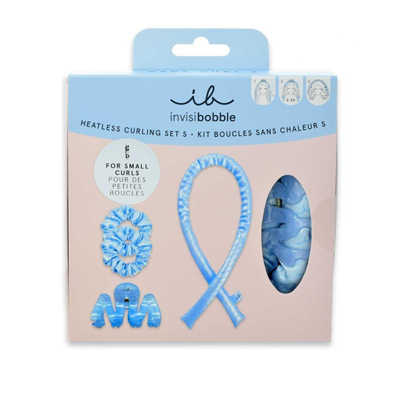 INVISIBOBBLE Baby Curls Heatless Curling Set S Azzurro