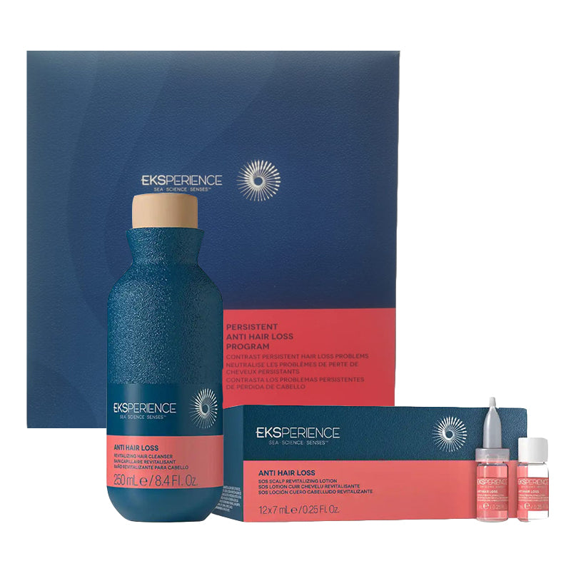 REVLON PROFESSIONAL Eksperience Persistent Anti Hair Loss Program Shampoo 250ml + Lotion Vials 12x7ml