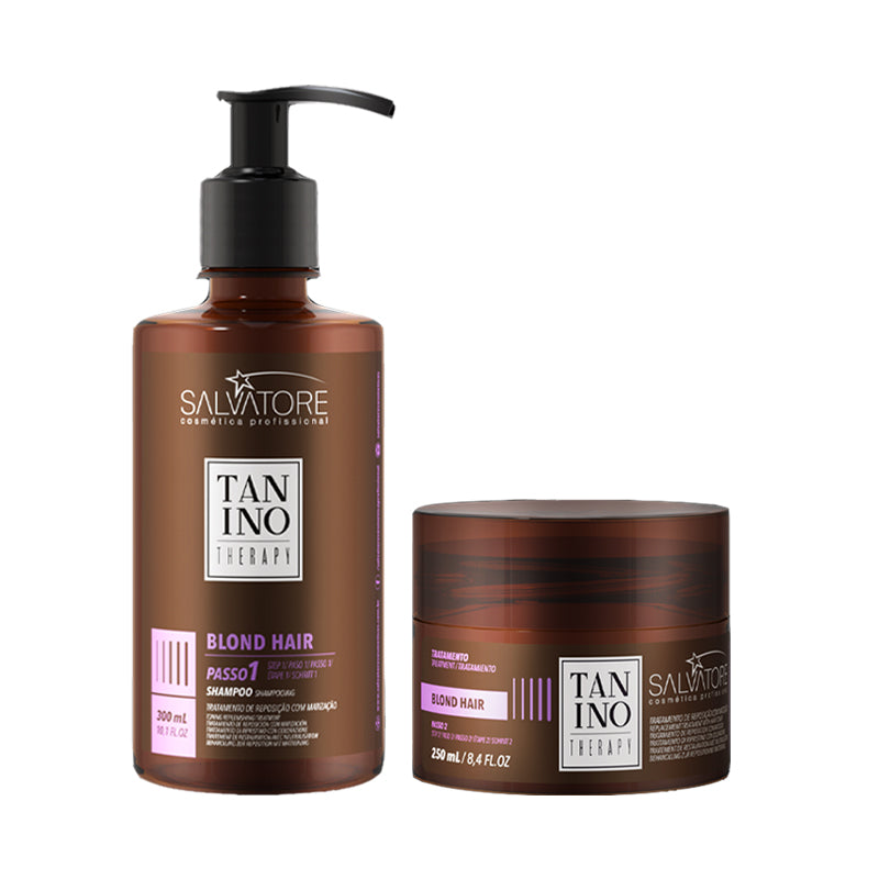 SALVATORE COSMETICS Kit Tanino Blonde Hair Shampoo 300ml + mask 250ml