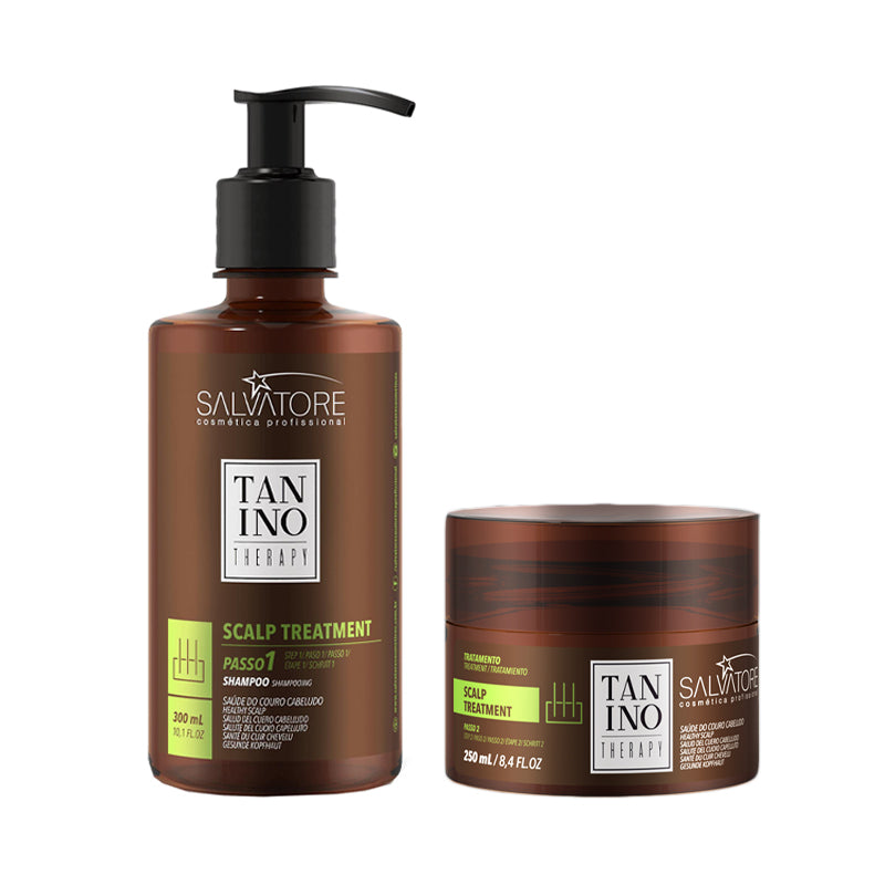 SALVATORE COSMETICS Kit Tanino Scalp Treatment Shampoo 300ml + Mask 250ml
