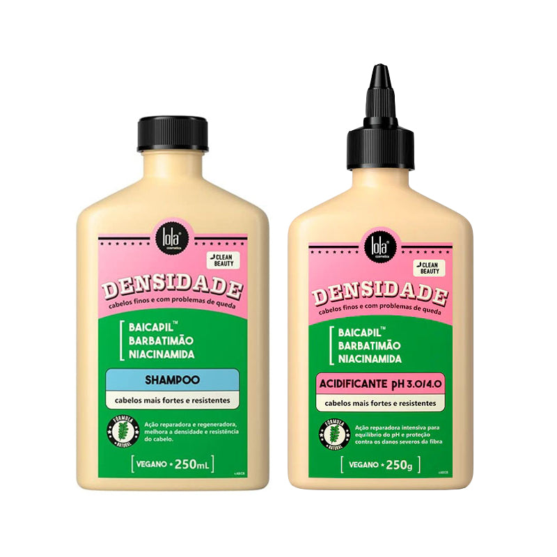 LOLA Kit Densidade Shampoo 250ml + Acidificante 250ml