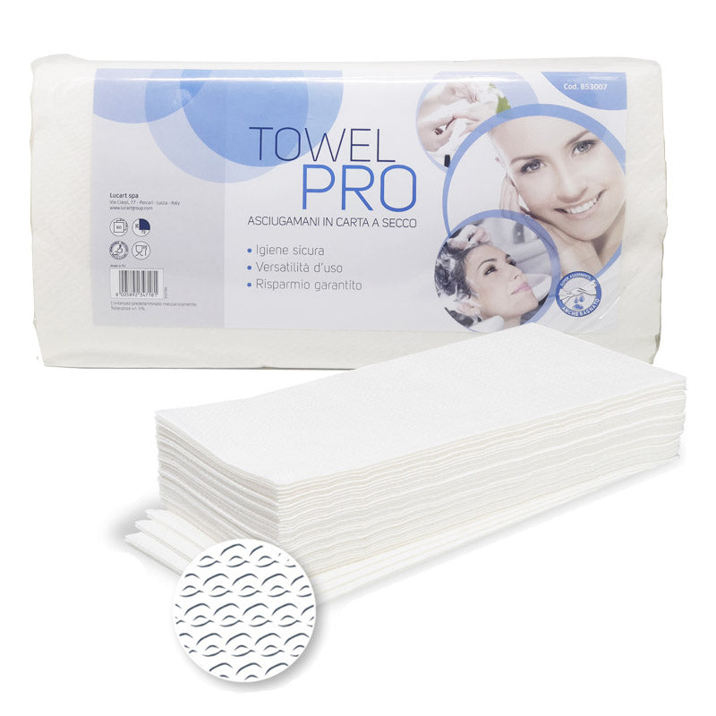 LUCART Towel Pro Asciugamani In Carta A Secco 36x72cm 60pz