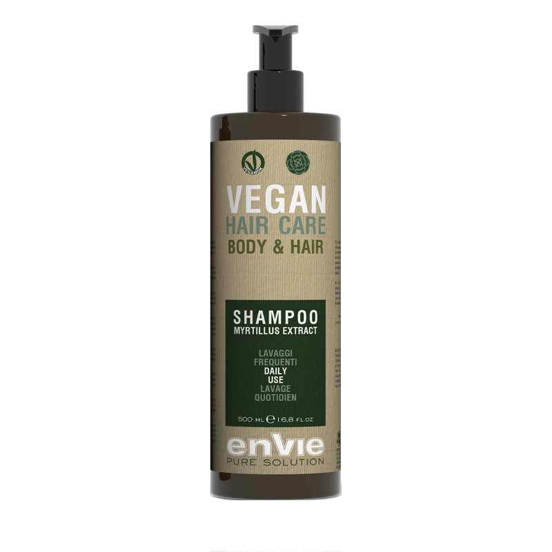 ENVIE Vegan Hair Care Body & Hair Shampoo 500ml