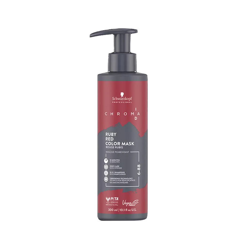 SCHWARZKOPF Chroma ID Bonding Color Mask Ruby Red 6-88 300ml