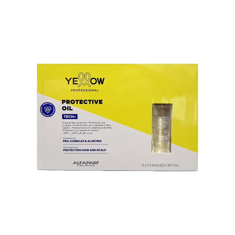ALFAPARF Yellow Protective oil 6x13ml
