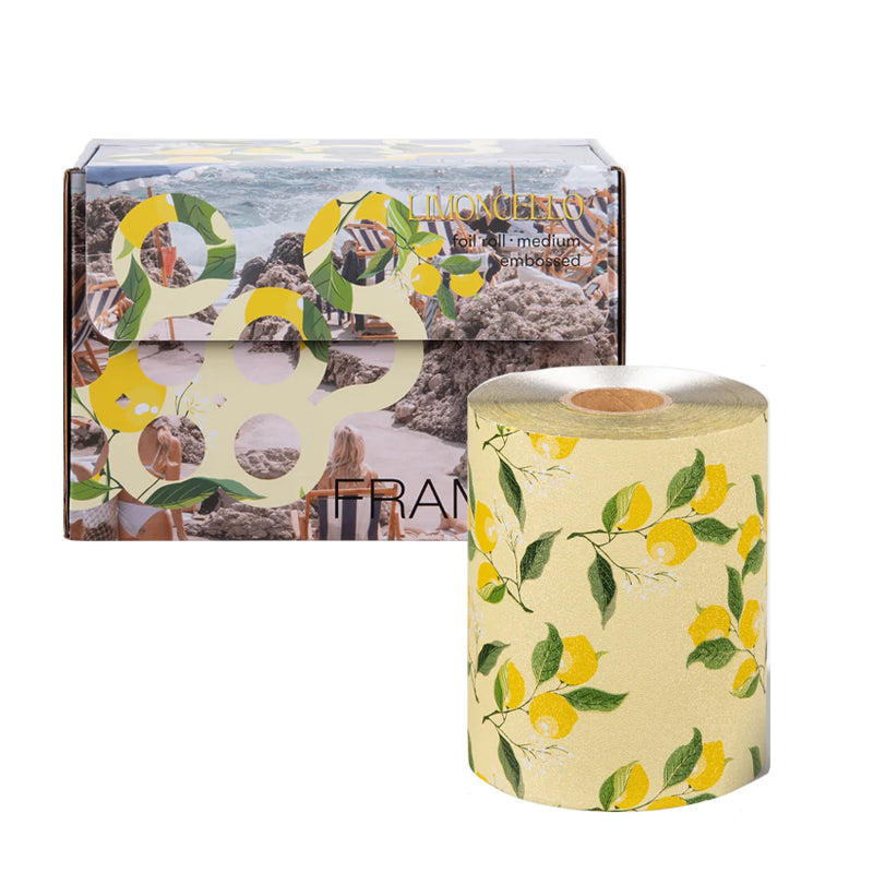 FRAMAR Limoncello Embossed Foil Roll Medium 97.5m