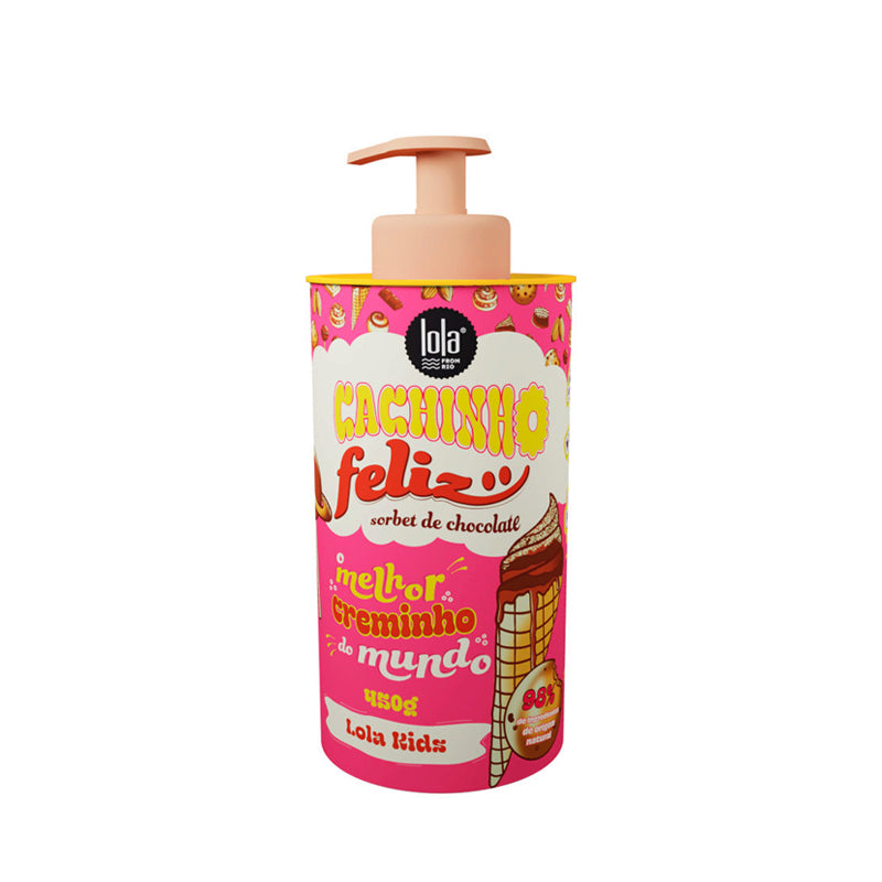 LOLA Cachinho Feliz Sorbet De Choccolate Creme de Pentear 450gr