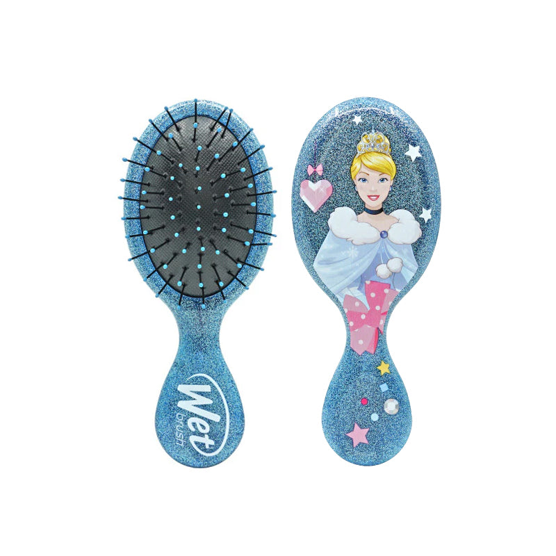 WET BRUSH Disney Princess Mini Detangler Glitter Ball Cenerentola