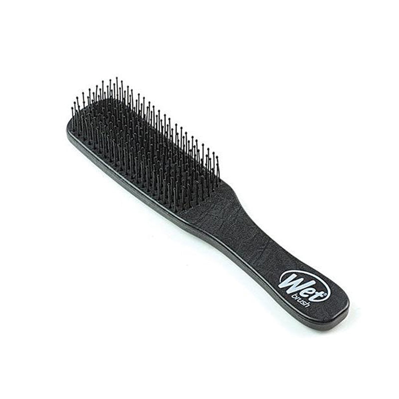 WET BRUSH Mens'S Detangler Spazzola Simil Pelle Nera