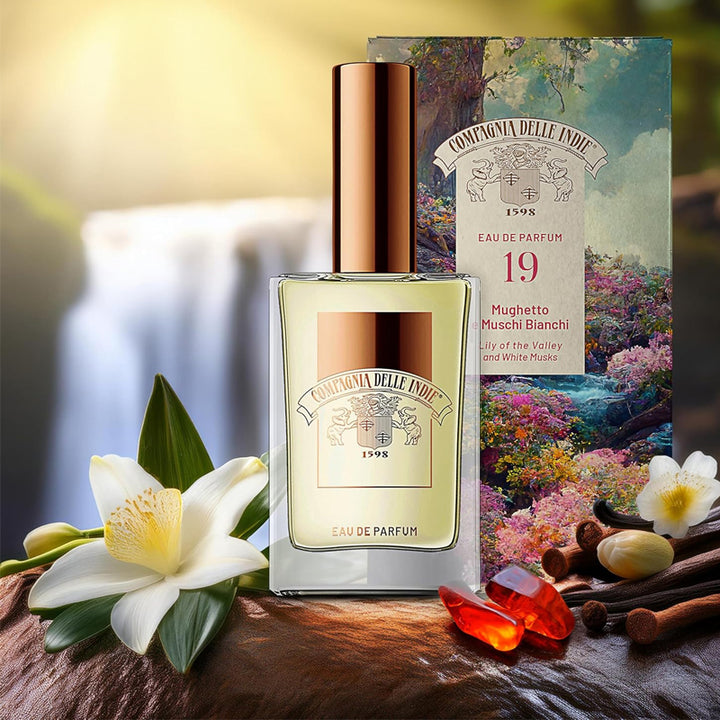 COMPAGNIA DELLE INDIE Eau De Parfum 19 Mughetto e Muschi Bianchi 75ml