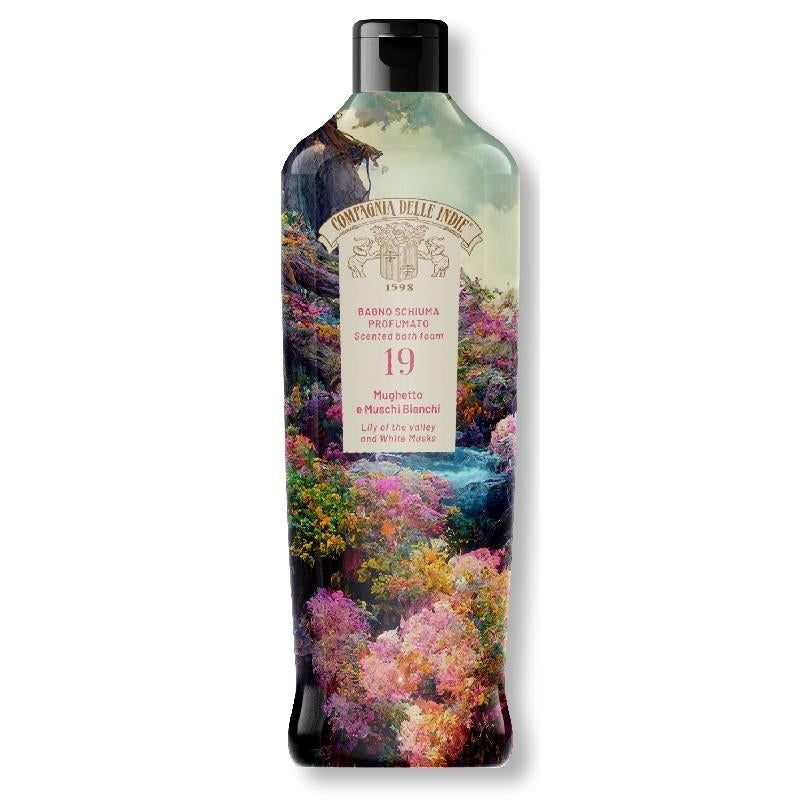 COMPAGNIA DELLE INDIE Bagnoschiuma Profumato 19 Mughetto E Muschi Bianchi 500ml