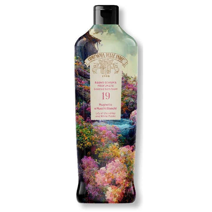 COMPAGNIA DELLE INDIE Bagnoschiuma Profumato 19 Mughetto E Muschi Bianchi 500ml