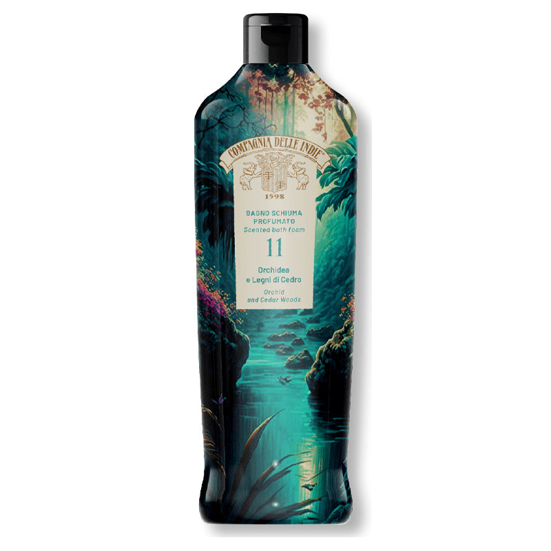 COMPAGNIA DELLE INDIE Bagnoschiuma Profumato 11 Orchidea E Legni Di Cedro 500ml