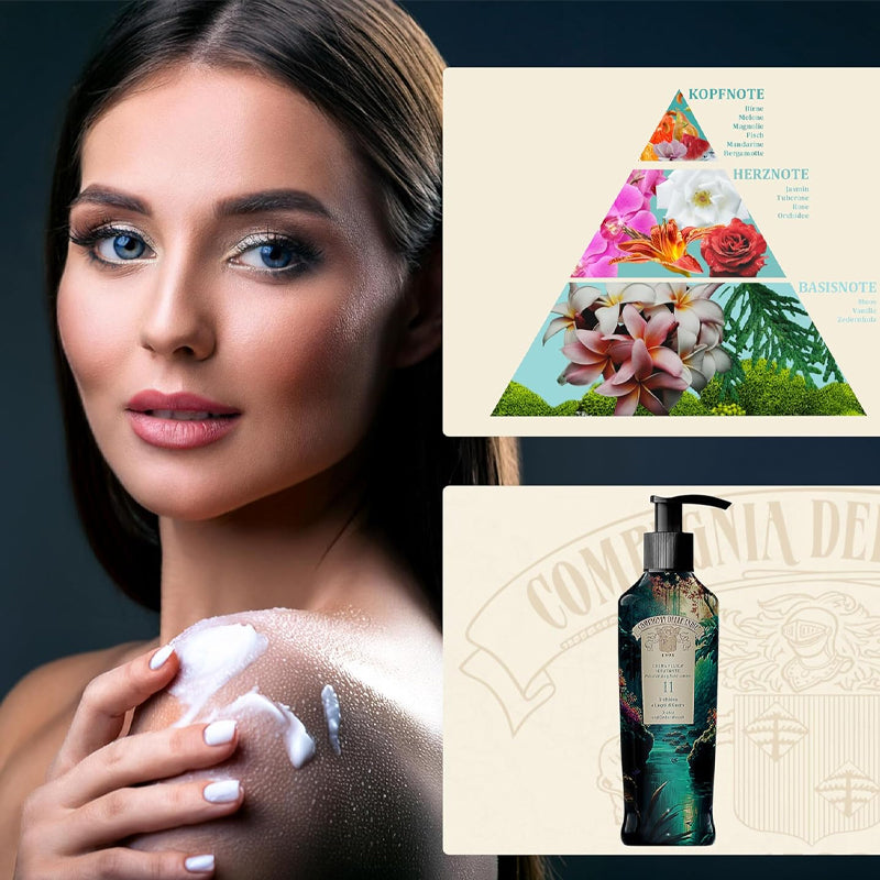 COMPAGNIA DELLE INDIE Crema Fluida Idratante 11 Orchidea E Legni Di Cedro 250ml