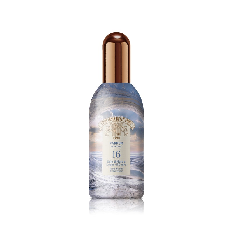 COMPAGNIA DELLE INDIE Parfum De Voyage 16 Sale Di Mare E Legno Di Cedro 100ml