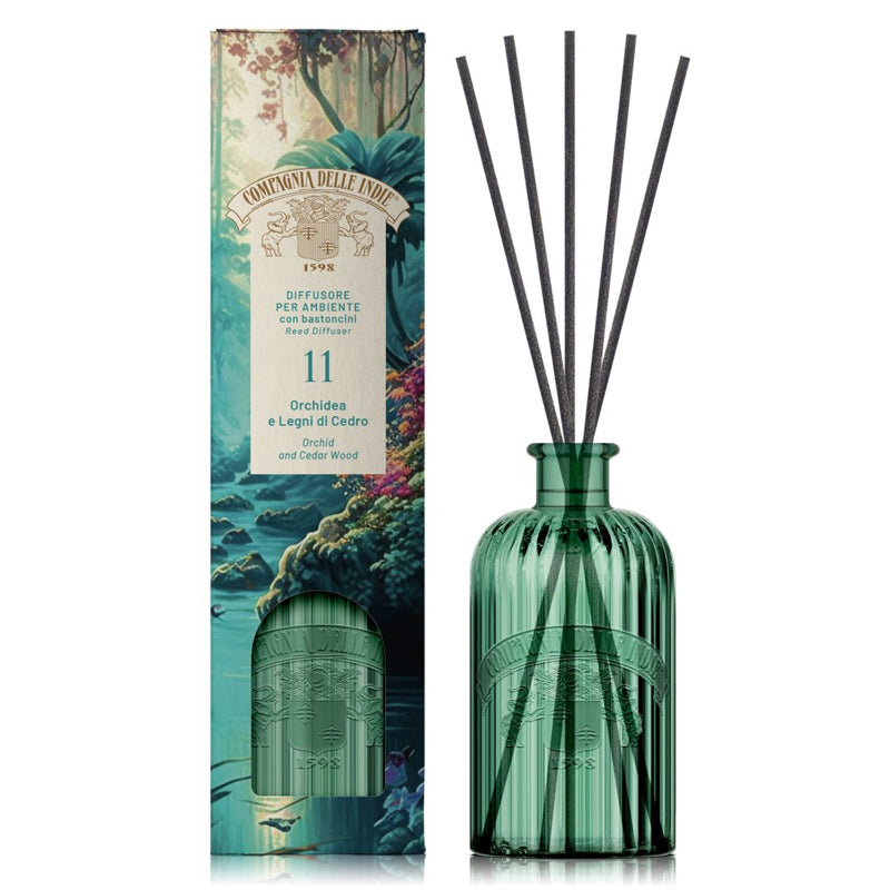 COMPAGNIA DELLE INDIE Diffusore Per Ambiente 11 Orchidea E Legni Di Cedro 1000ml