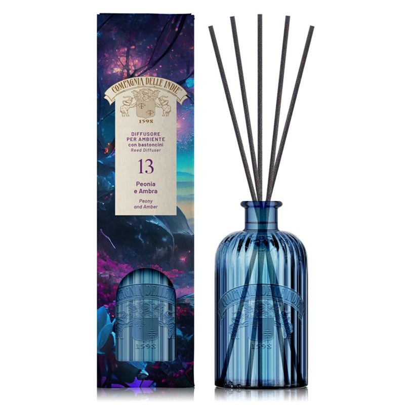 COMPAGNIA DELLE INDIE Diffusore Per Ambiente 13 Peonia E Ambra 1000ml