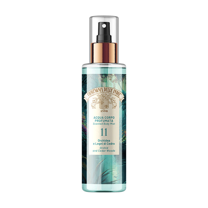 COMPAGNIA DELLE INDIE Acqua Corpo Profumata 11 Orchidea E Legni Di Cedro 200ml