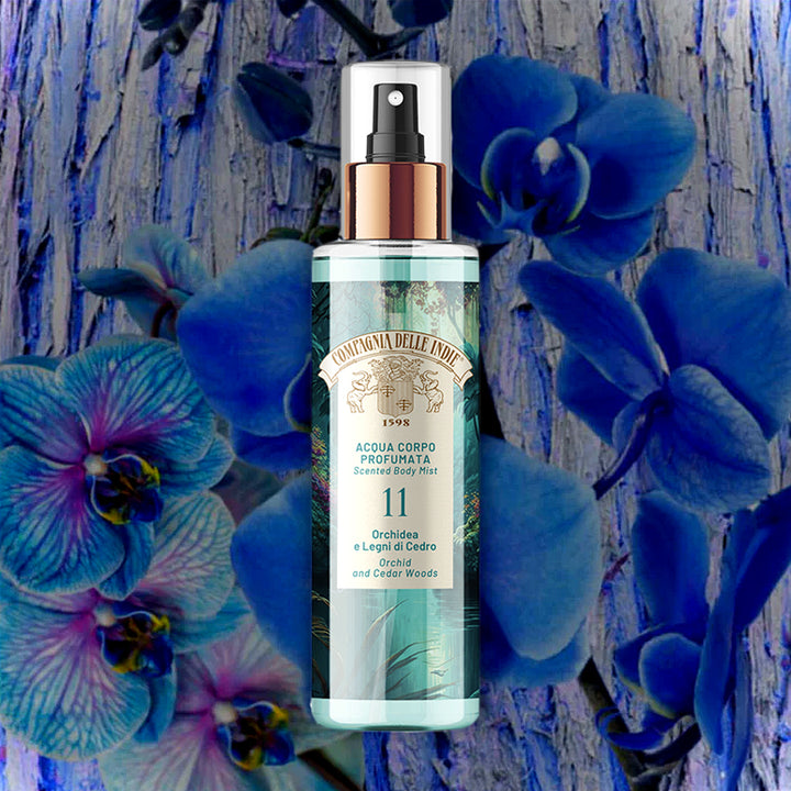 COMPAGNIA DELLE INDIE Acqua Corpo Profumata 11 Orchidea E Legni Di Cedro 200ml
