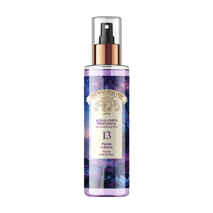 COMPAGNIA DELLE INDIE Acqua Corpo Profumata 13 Peonia E Ambra 200ml