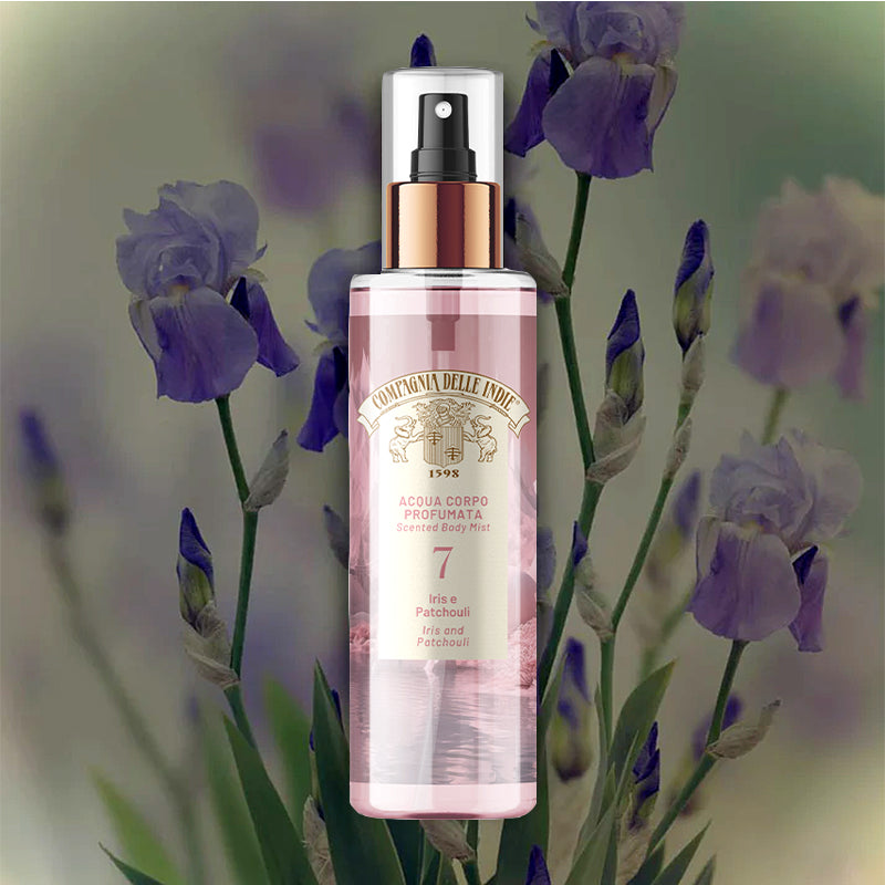 COMPAGNIA DELLE INDIE Acqua Corpo Profumata 7 Iris E Patchouli 200ml