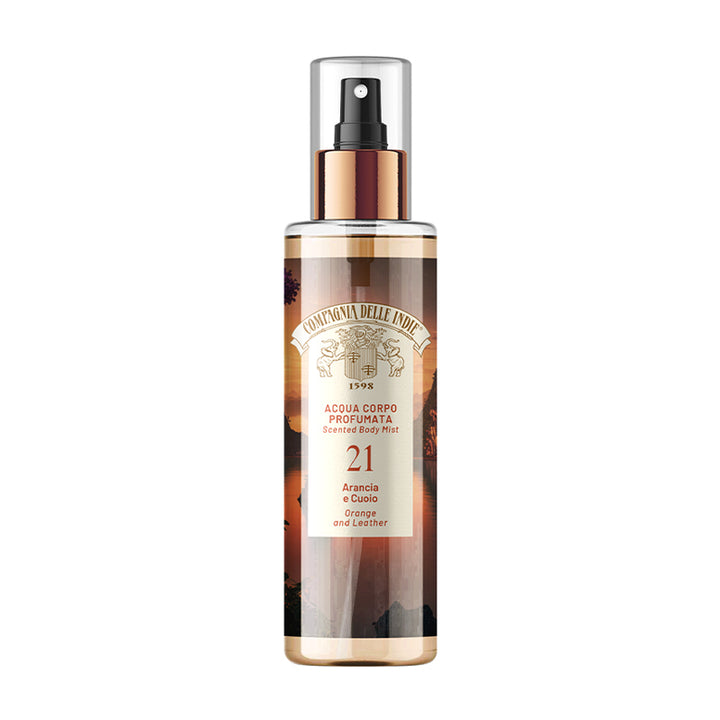 COMPAGNIA DELLE INDIE Acqua Corpo Profumata 21 Arancia E Cuoio 200ml