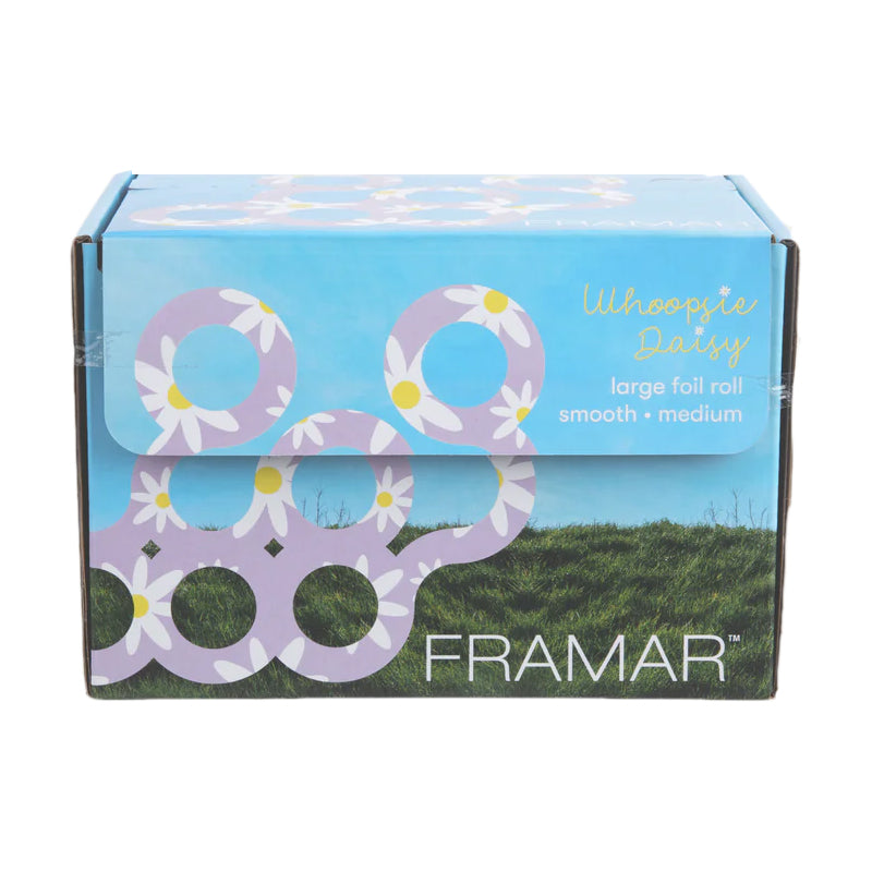 FRAMAR Whoopsie Daisy Embossed Foil Roll Medium 97.5m