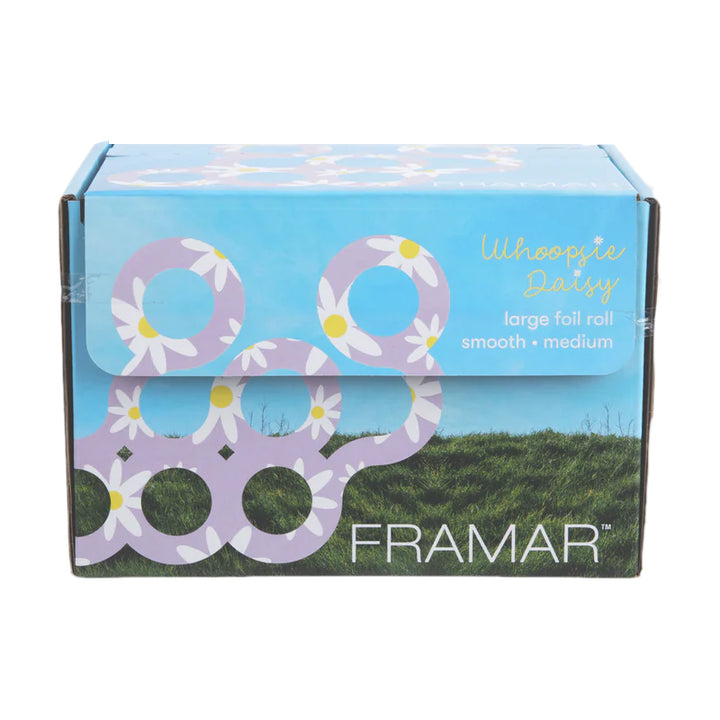 FRAMAR Whoopsie Daisy Embossed Foil Roll Medium 97.5m