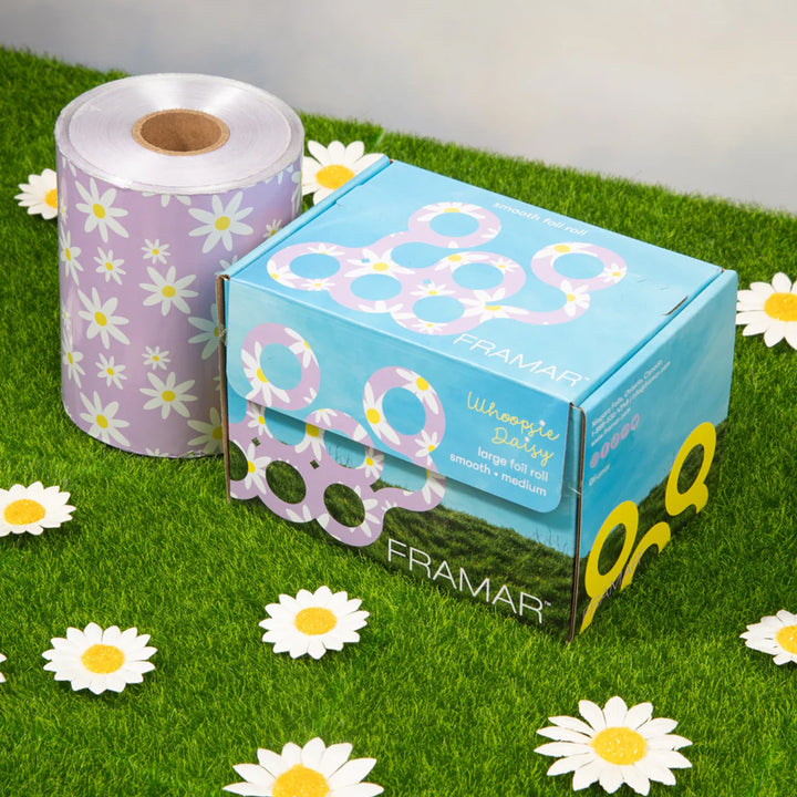 FRAMAR Whoopsie Daisy Embossed Foil Roll Medium 97.5m