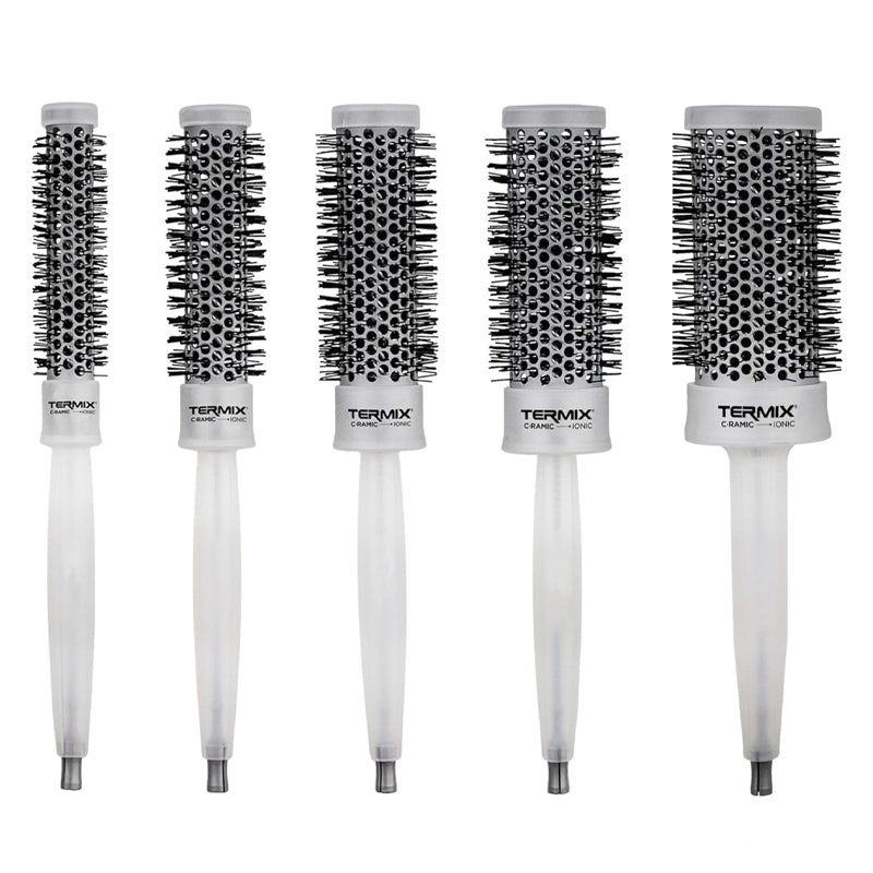 TERMIX Set Tubo Ceramic Ionic Spazzole professionali 5pz