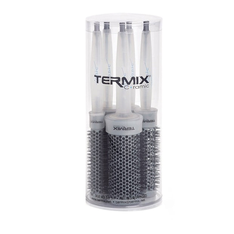TERMIX Set Tubo Ceramic Ionic Spazzole professionali 5pz