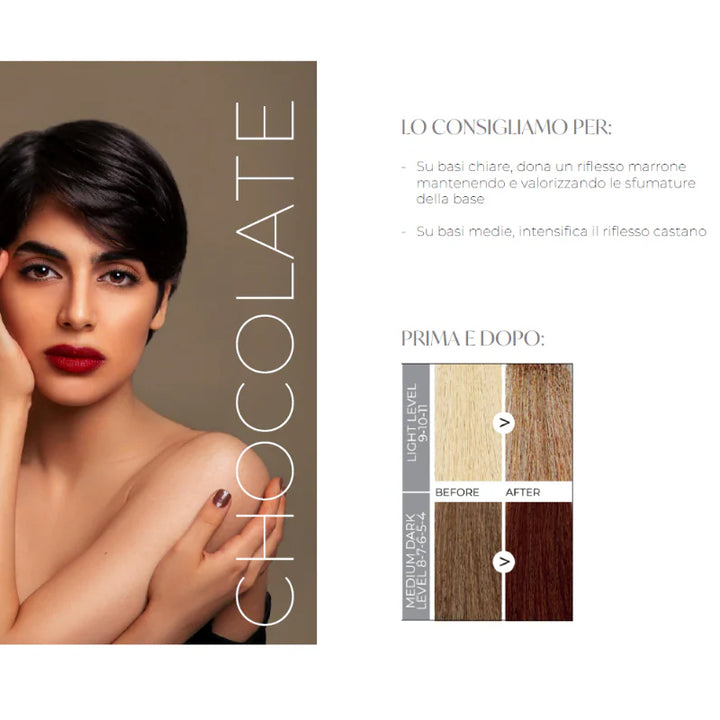 PURING Conditioning Color Mask Cioccolato 200ml