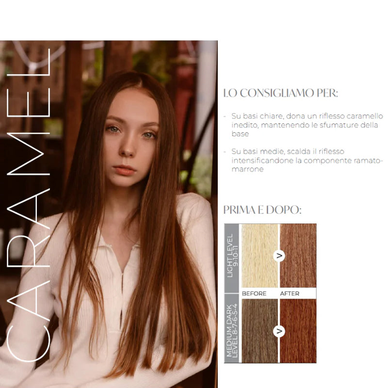 PURING Conditioning Color Mask Caramello 200ml