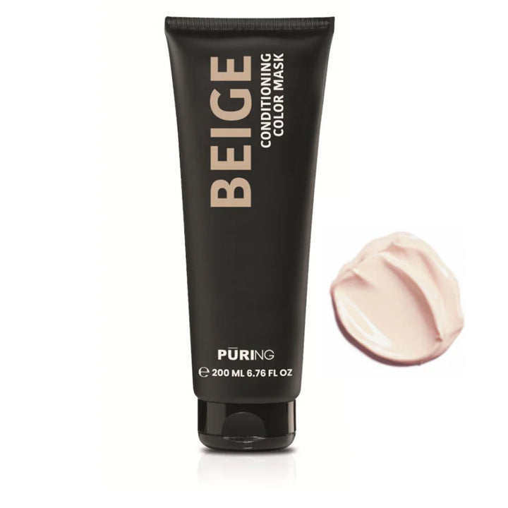 PURING Conditioning Color Mask Beige 200ml, maschera professionale per capelli (immagine 1)