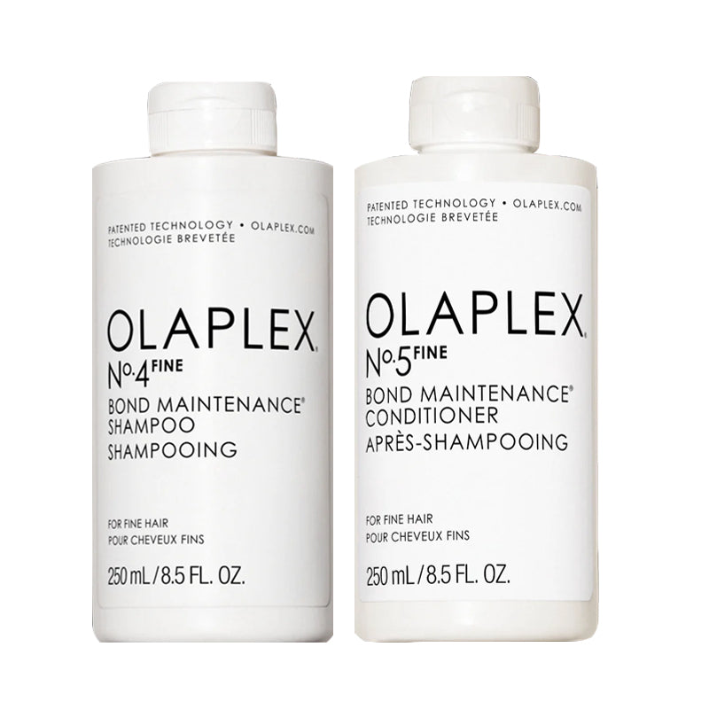 OLAPLEX Kit Bond Maintenance Shampoo N°4 Fine 250ml + Conditioner N°5 Fine 250ml