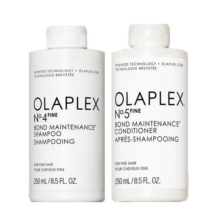 OLAPLEX Kit Bond Maintenance Shampoo N°4 Fine 250ml + Conditioner N°5 Fine 250ml