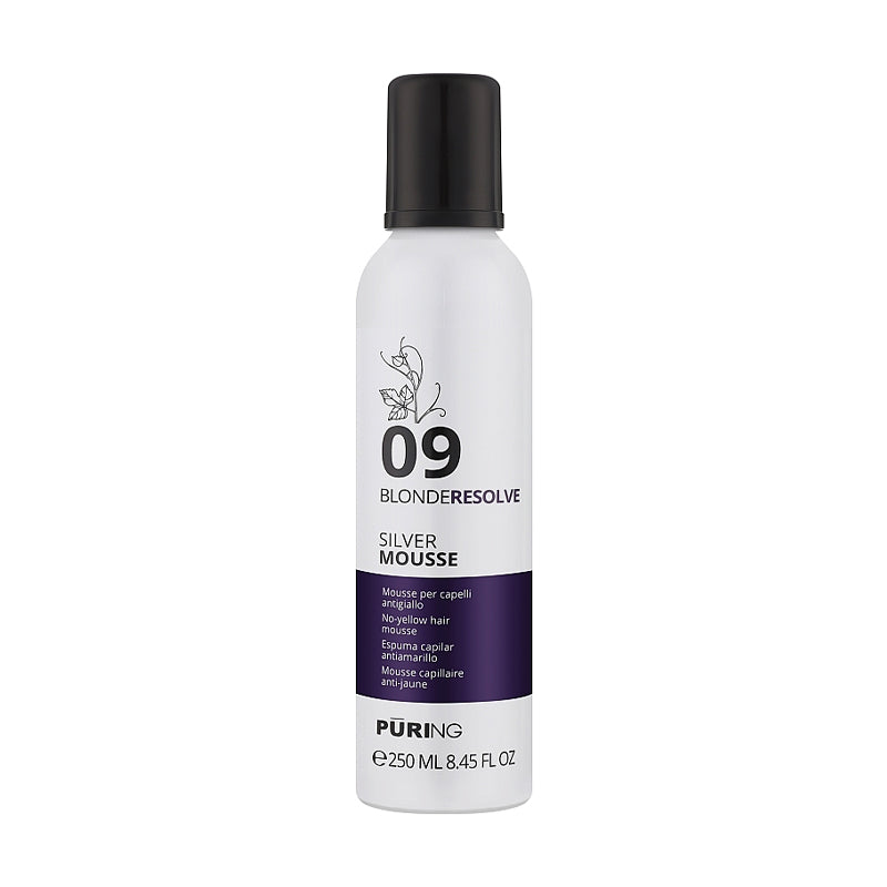 PURING Blonderesolve Silver Mousse 09 250ml
