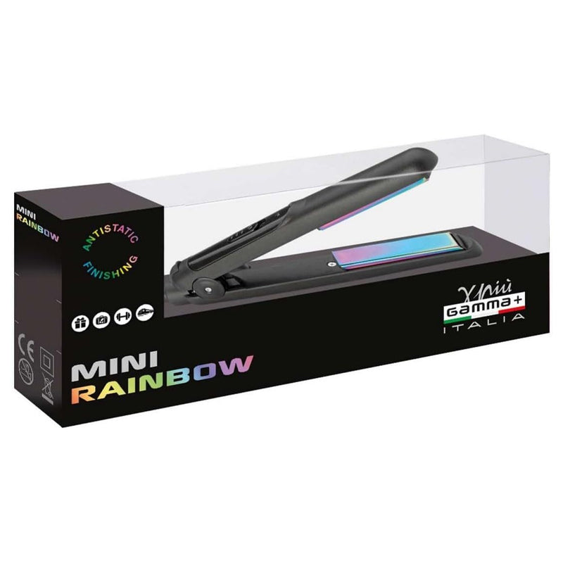 GAMMA+ Mini Rainbow Piastra Professionale Black