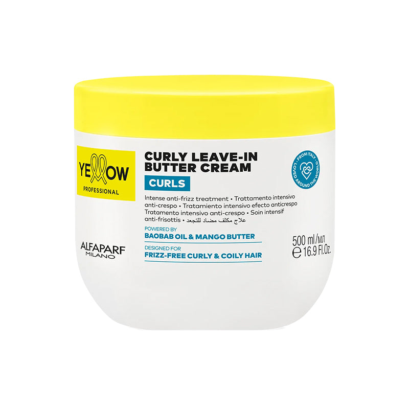 ALFAPARF Yellow Curls Leave In Butter Cream 500ml