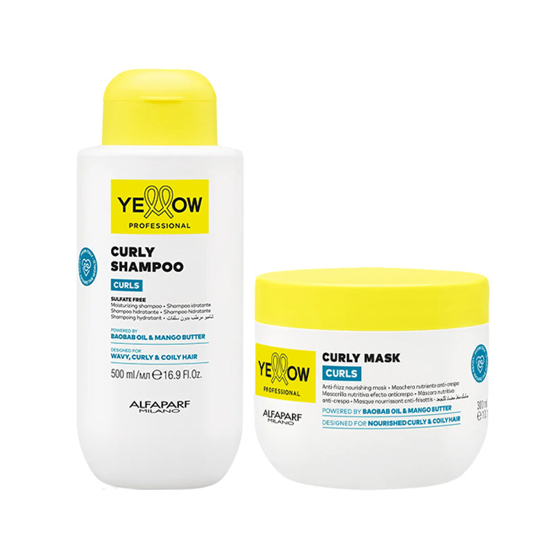 ALFAPARF Yellow Kit Shampoo 500ml + Mask 300ml
