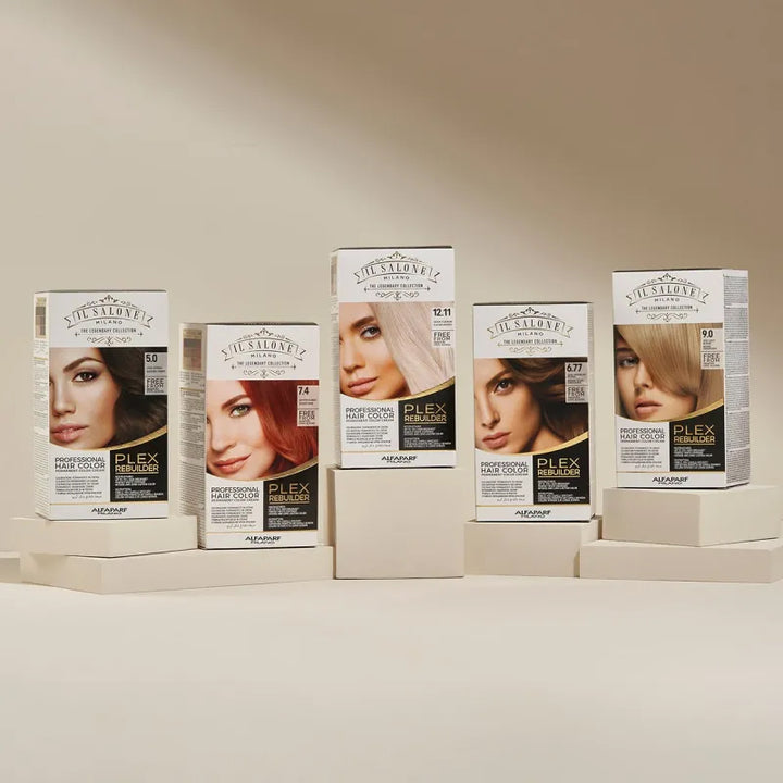 ALFAPARF MILANO Il Salone Plex Rebuilder Color Set 7.1 Biondo Cenere