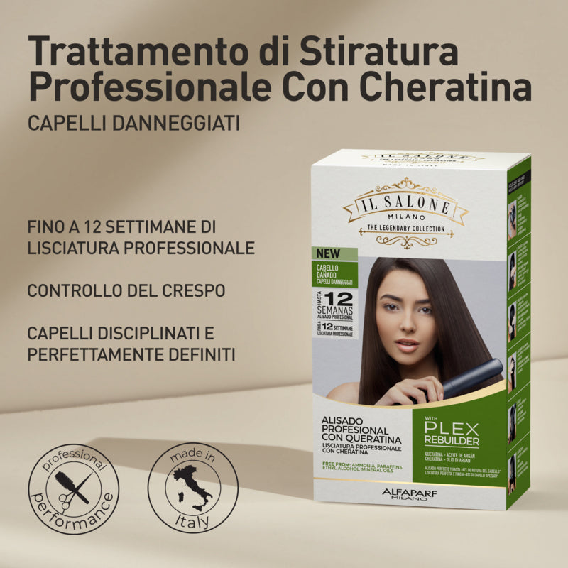 ALFAPARF MILANO Il Salone Plex Rebuilder Trattamento Lisciante Professionale