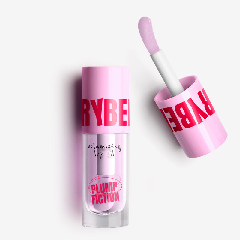 RYBELLA Plump Fiction Volumizing Lip Oil- Olio Labbra Volumizzante FIG IN BLACK 4.60ml