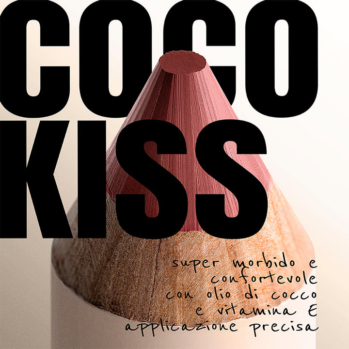 RYBELLA Velvet Cocokiss Lip Crayon Pencil Matitone Labbra N° 66 - SWEET COCOA